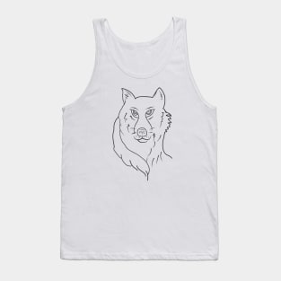 Elegant wolf Tank Top